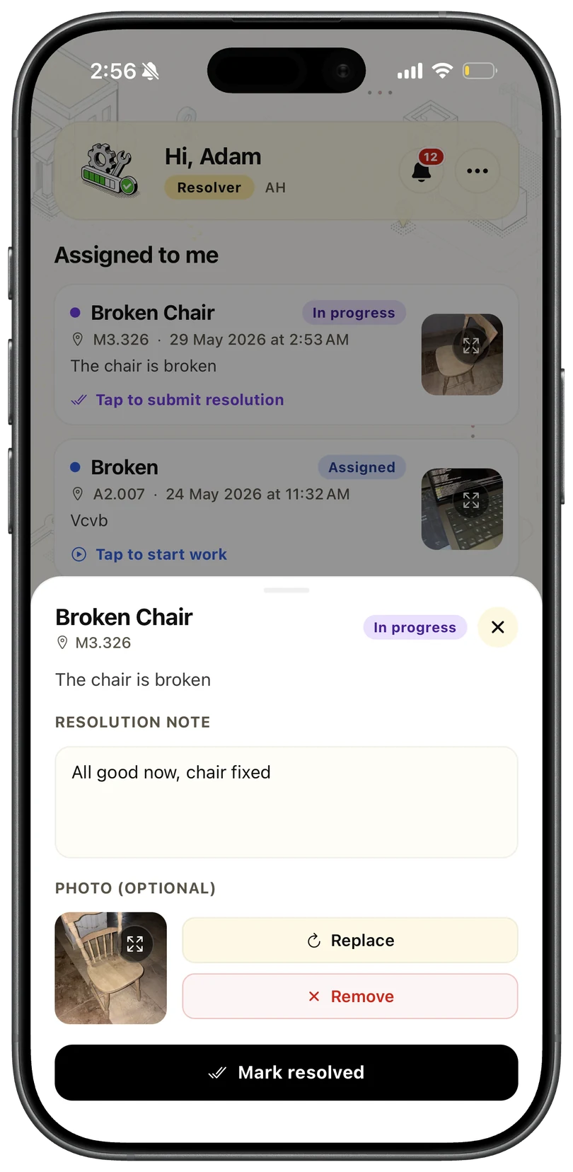 Resolver resolution sheet